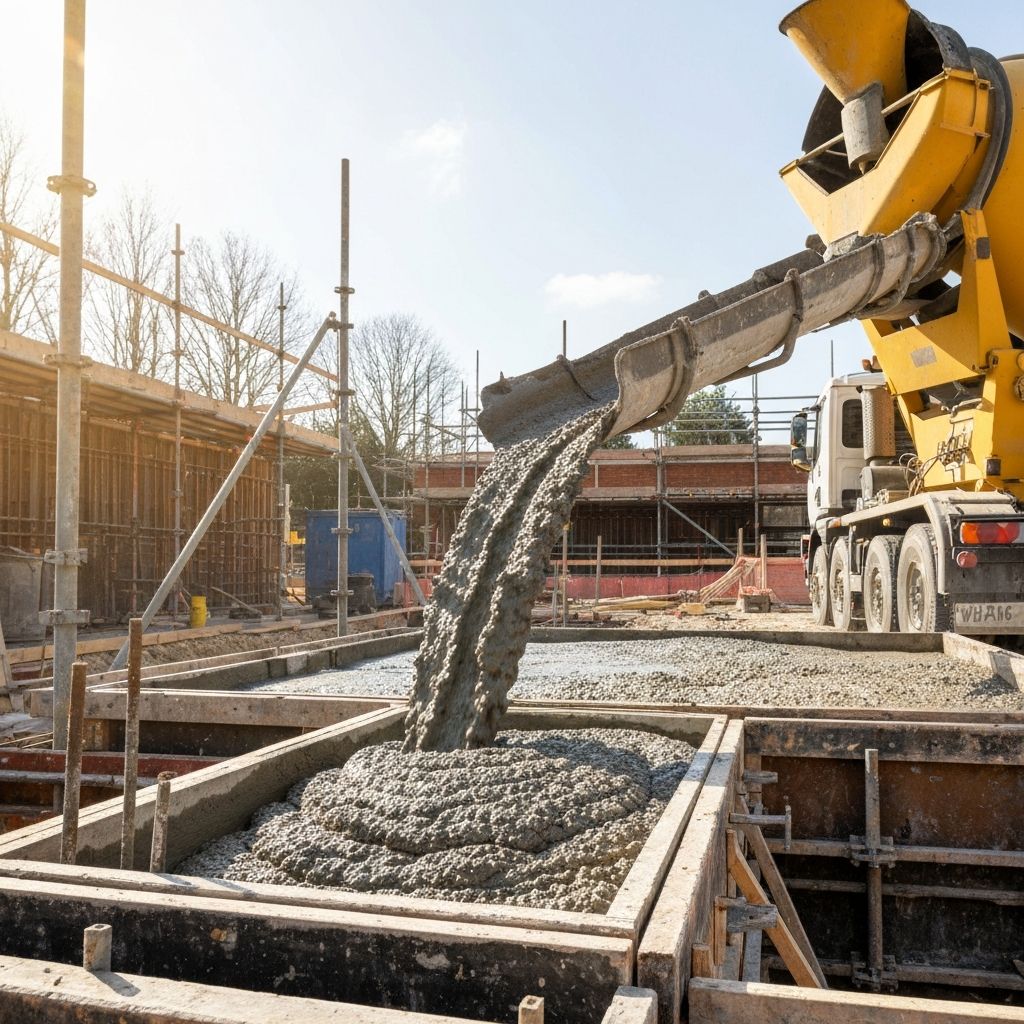 Ready-mix concrete supply